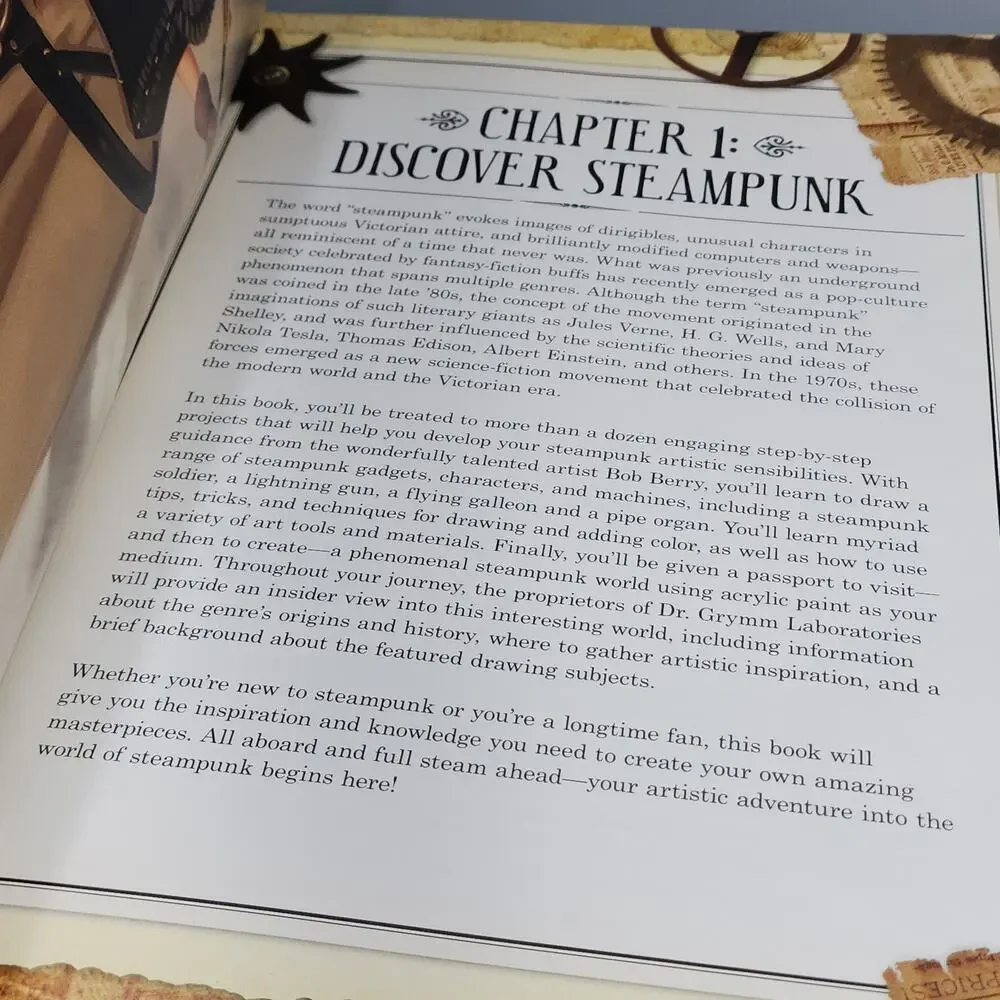 How to Draw Steampunk: Discover the Secrets to Drawing, Painting & Illustrating